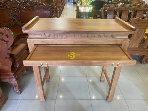Bàn thờ chung cư gõ đỏ 127*61*127 - SD200 - Hình ảnh 6