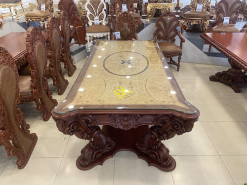 Bàn ăn hoàng gia Louis Minerva - BA769B - Hình ảnh 4