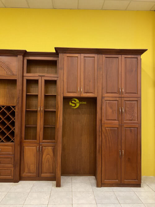 Mẫu Tủ kệ trang trí phòng bếp - TTT02 - Ảnh 4