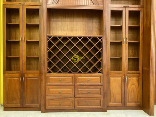 Mẫu Tủ kệ trang trí phòng bếp - TTT02 - Ảnh 3