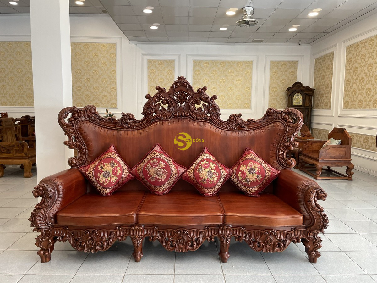 Đoản salon gỗ cổ điển hoàng gia siêu VIP – DBBG3532 v