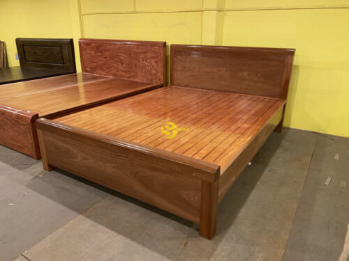 Giường Ngủ Cao Cấp Xoan Đào Trơn 1.6m - GSD005 - Hình ảnh 4