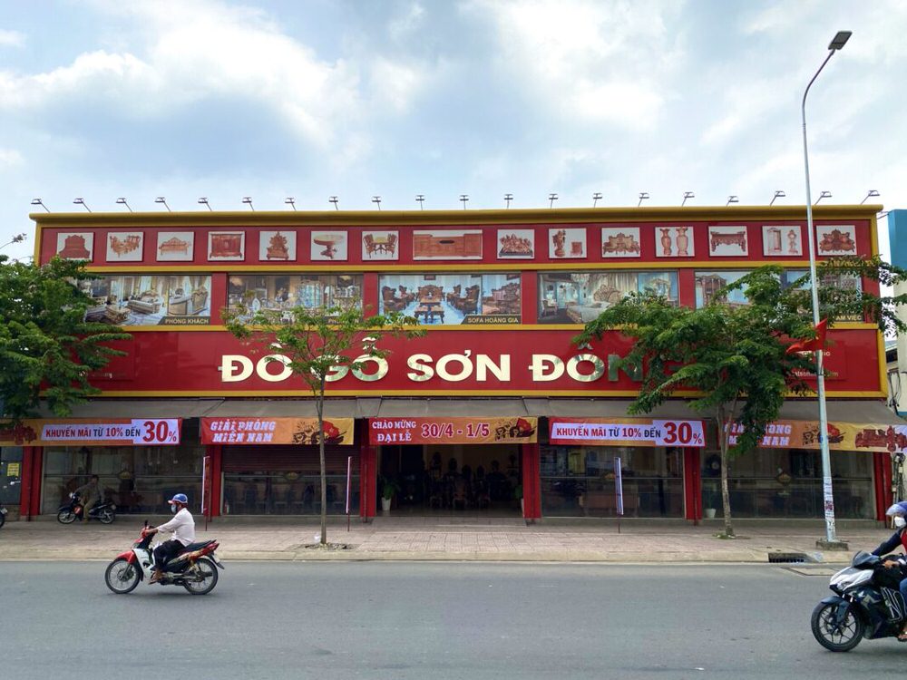 Nội thất sơn đông