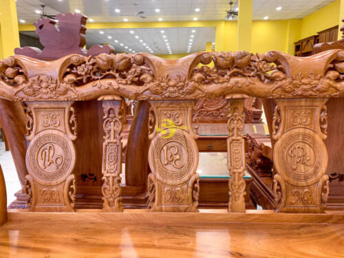 Bộ bàn ghế gỗ cao cấp