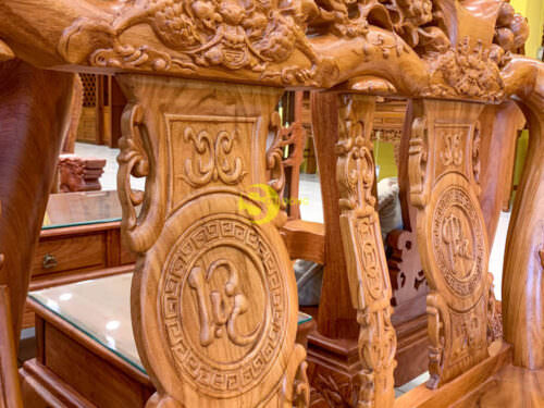 Bộ bàn ghế gỗ cao cấp