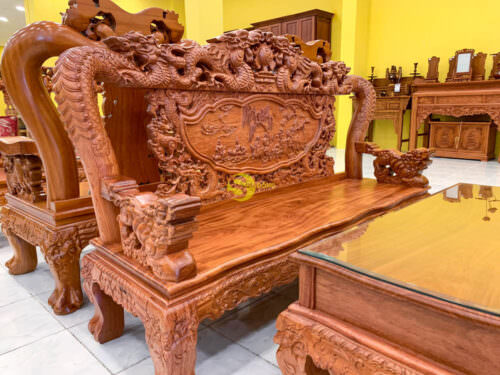 Bộ bàn ghế gỗ cao cấp