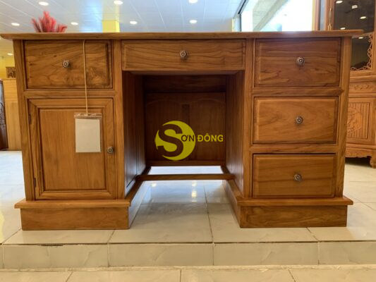 Bàn Làm Việc Gõ Đỏ 1m2 - BLV127 13 ban lam viec blv127 4