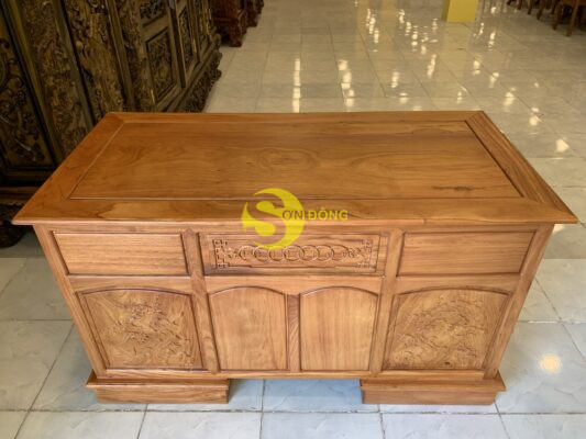 Bàn Làm Việc Gõ Đỏ 1m2 - BLV127 12 ban lam viec blv127 5