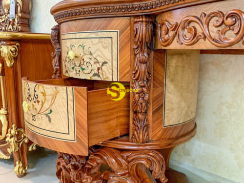 Bàn Phấn Cổ Điển Royal Châu Âu Siêu Vip BP308