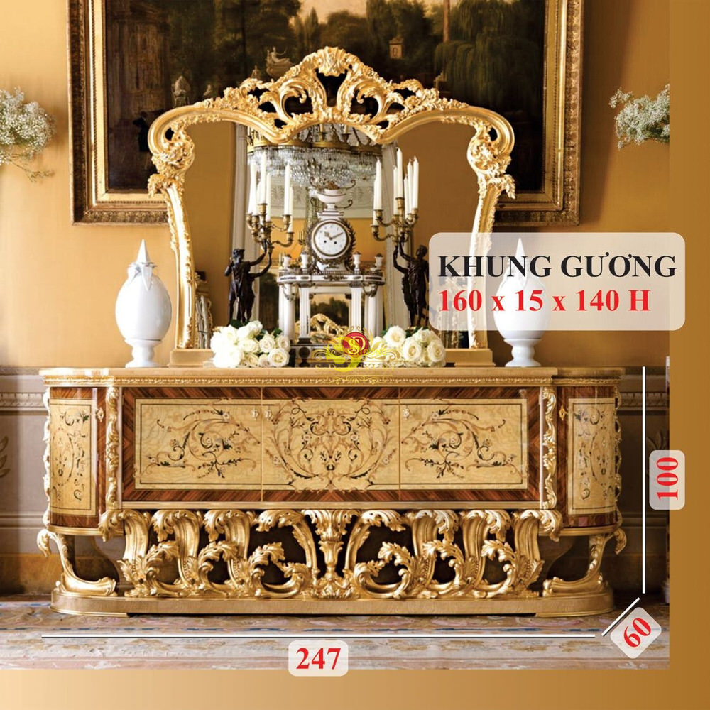 Bộ sưu tập Phòng ăn Versailles 1 19 Phòng ăn Versailles 1