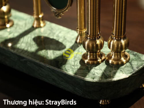 Đồng Hồ Quả Lắc Để Bàn Cổ Điển Phong Cách Châu Âu DC-DH01