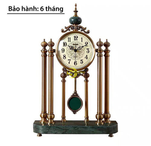 Đồng Hồ Quả Lắc Để Bàn Cổ Điển Phong Cách Châu Âu DC-DH01