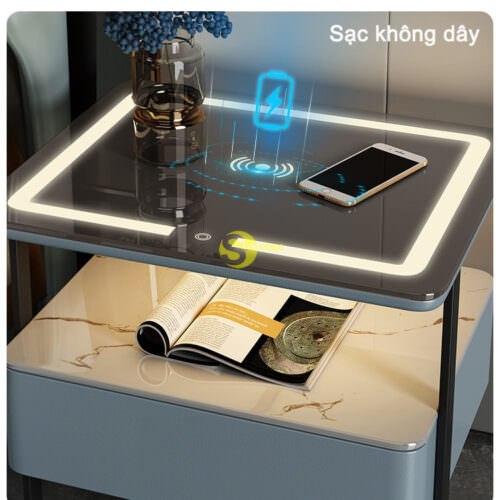 Tủ kệ đầu giường đa năng khóa mật khẩu CN-TDG01