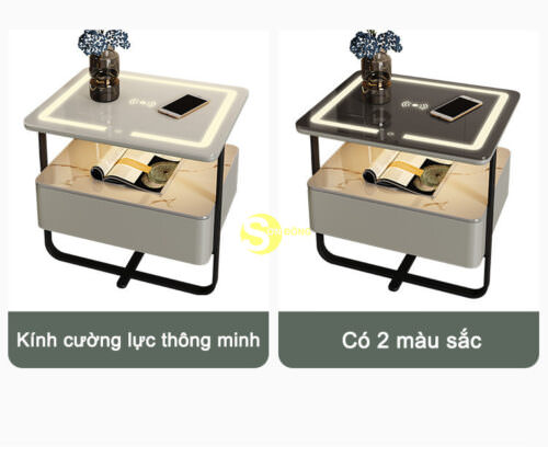 Tủ kệ đầu giường đa năng khóa mật khẩu CN-TDG01