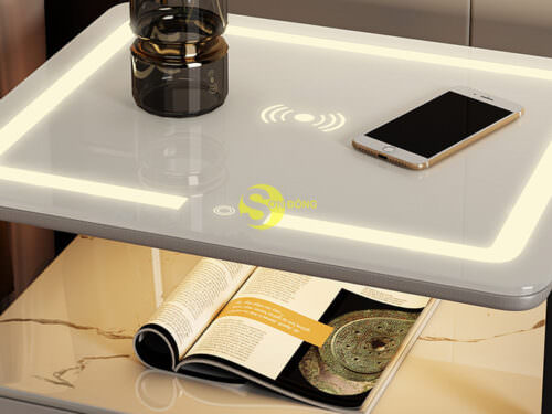 Tủ kệ đầu giường đa năng khóa mật khẩu CN-TDG01