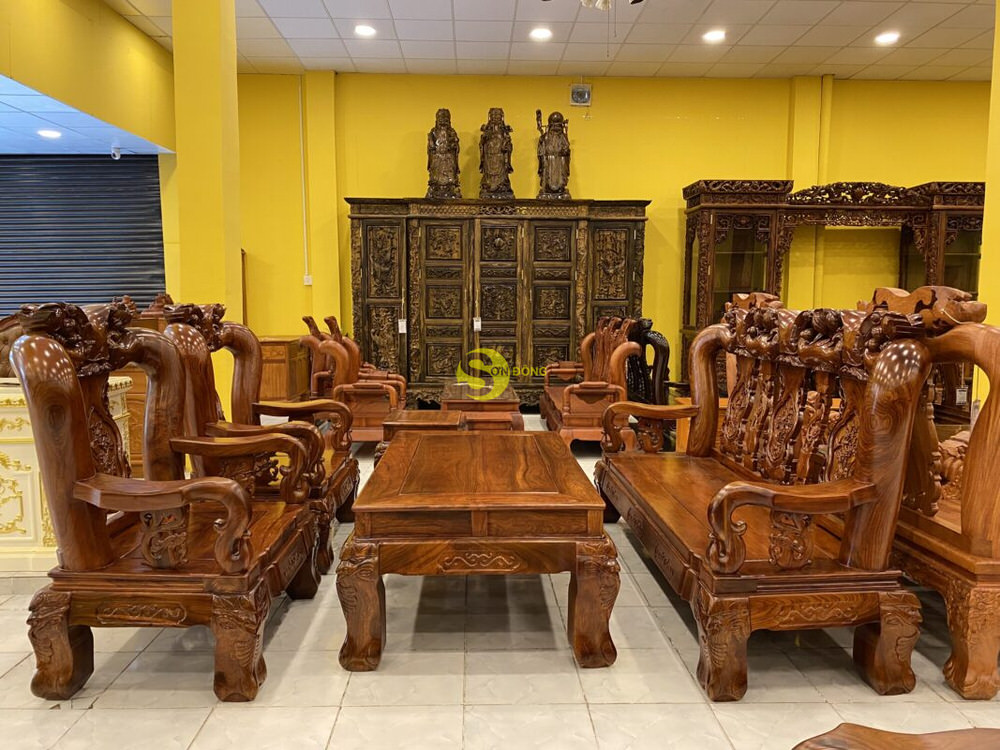 Bo ban ghe go huong dao van tuyen 1