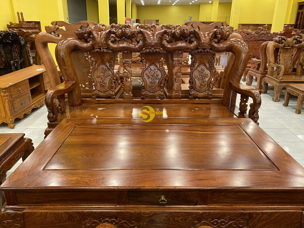 Bo ban ghe go huong dao van tuyen 6
