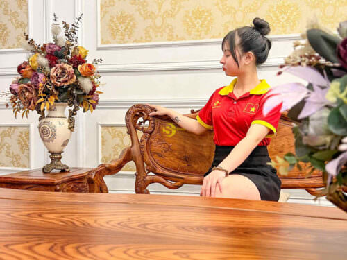 Bo ban ghe louis cam lai xin 8 mon 25