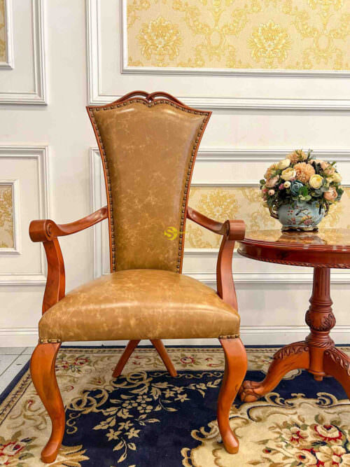 Ghế ăn Julie gỗ beech tay chủ GA604 - Hình ảnh 2