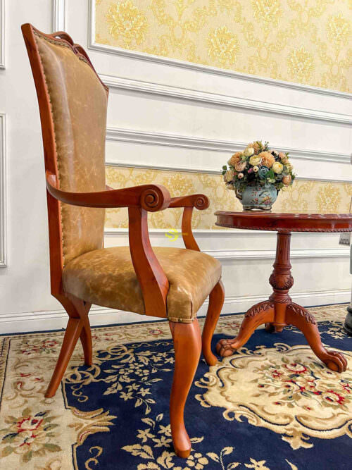 Ghế ăn Julie gỗ beech tay chủ GA604 - Hình ảnh 4