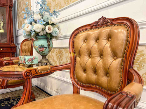 Ghế Sofa Hoàng Gia Tân Cổ Điển - GA607 - Ảnh 2