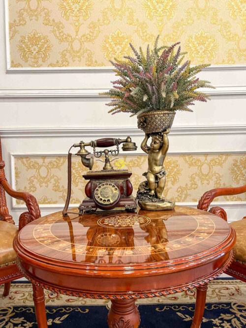 Ghế ăn SATUNIA gỗ beech tay chủ GA601 - Hình ảnh 6