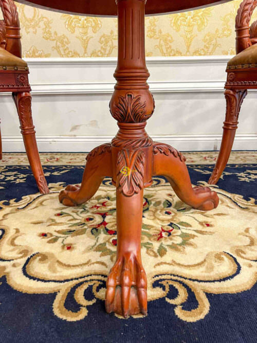 Ghế ăn SATUNIA gỗ beech tay chủ GA601 - Hình ảnh 4