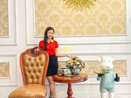 Ghế ăn valletta gỗ beach sang trọng - GA608