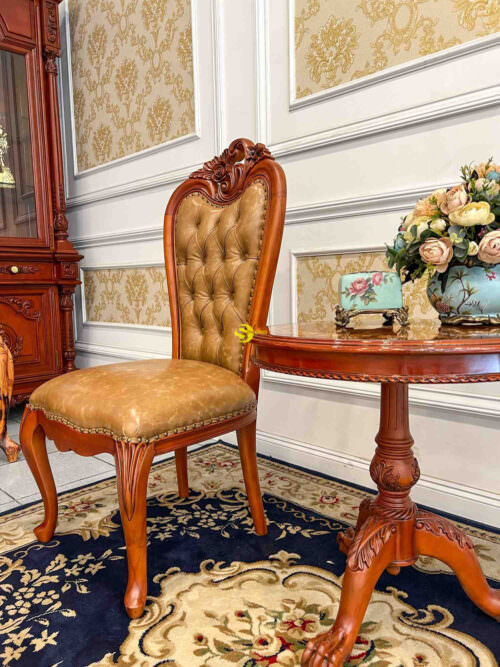 Ghế ăn valletta gỗ beach sang trọng - GA608