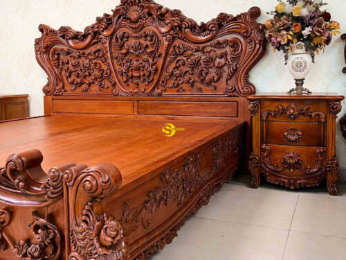 Giường ngủ hương đá GN210
