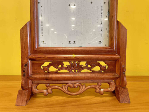 Khung hình rồng gỗ hương KH009 - Hình ảnh 4