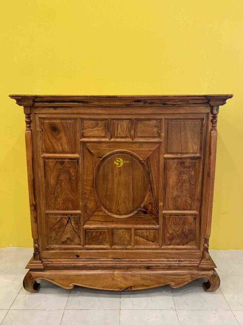 Tủ thờ cầm lai 13 ô trám 1.53m – SD530 - Hình ảnh 7