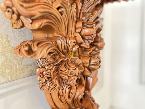 Kệ trang trí gõ đỏ specchiere e consoll KTT21 11 ke trang tri go do ktt21 5 scaled