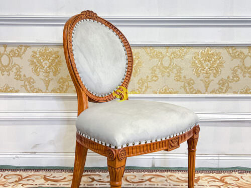 Ghế ăn Seriena Louis Hoàng Gia gõ đỏ bọc nệm - GA532 10 Ghế ăn Seriena Louis Hoàng Gia gõ đỏ bọc nệm