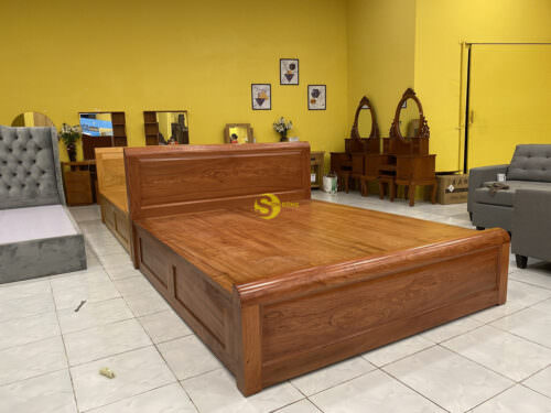 Giường ngủ hương đá GDH005