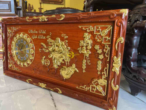 Tranh dát vàng phật di lạc T1825