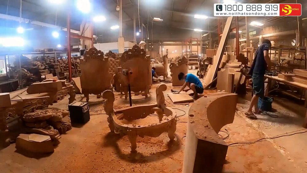 Nội thất sơn đông