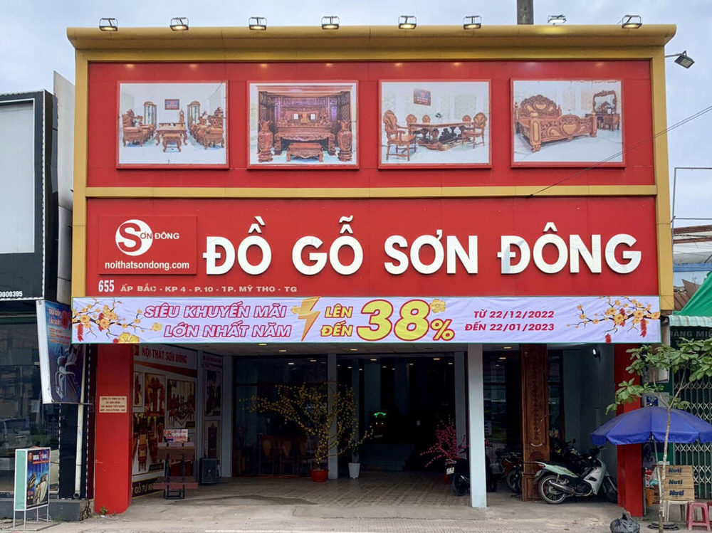 Nội thất sơn đông