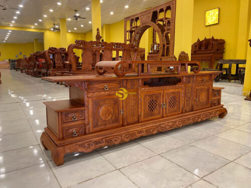 Tủ tivi hương đá kiểu mới 2,3m - TTV268