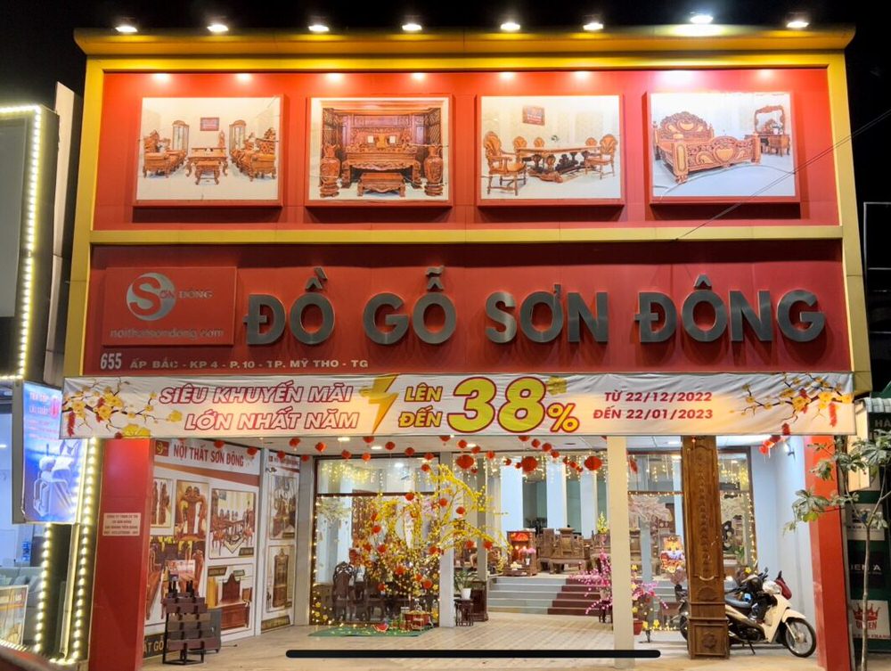 Nội thất sơn đông