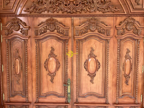 Cửa chính tân cổ điển CN37 - Hình ảnh 11