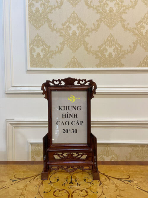 Khung hình cẩm lai cao cấp 20x30 KH40CL