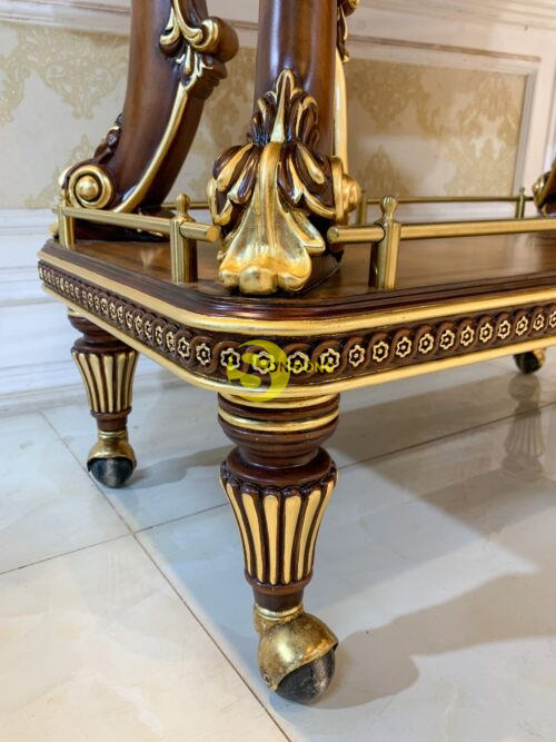 Xe đẩy rượu hoàng gia XDR299 - Ảnh 5