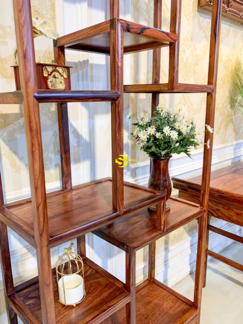 Combo làm việc truyền thống gỗ cẩm lai CBPLV401 - Hình ảnh 9