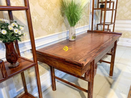 Combo làm việc truyền thống gỗ cẩm lai CBPLV401 - Hình ảnh 4