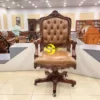Ghế làm việc gỗ cẩm lai LUXURY siêu phẩm GLV401