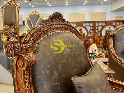 o sofa tan co dien LUSSO tua cong go Cam Lai VIP 19
