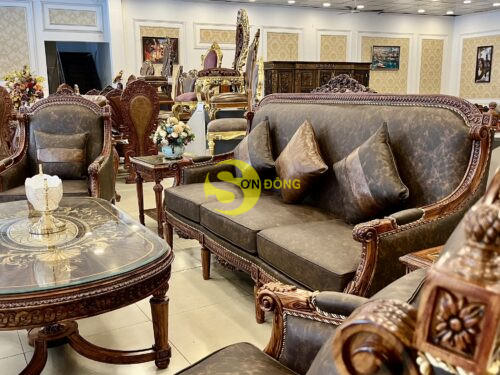 o sofa tan co dien LUSSO tua cong go Cam Lai VIP 3