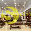 Bộ sofa tân cổ điển LUSSO tựa thẳng gỗ Cẩm Lai VIP - BBG4563