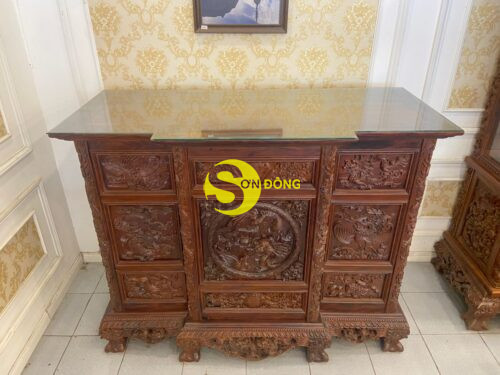 TỦ THỜ PHẬT GỖ CẨM LAI-TT402 - Hình ảnh 5